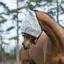 Horseware Amigo Fly Mask - Silver/Dark Grey