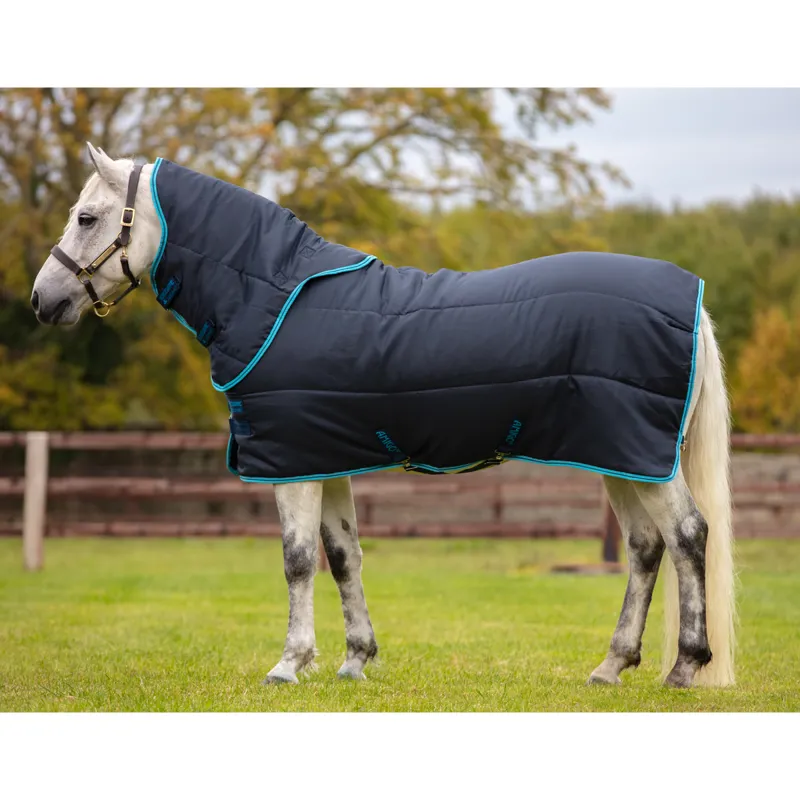 Horseware Amigo Insulator Pony Plus 200g Turnout Rug - Navy/Electric Blue/Navy