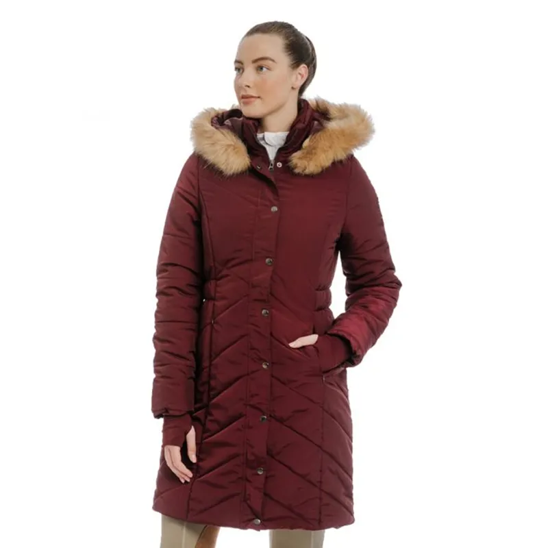 Horseware Fifi Hooded Coat - Port