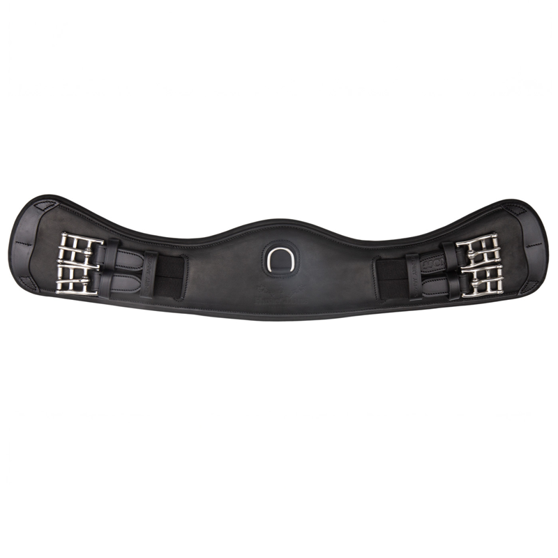 Henry James Curved Anatomic Short Girth - Black-2
