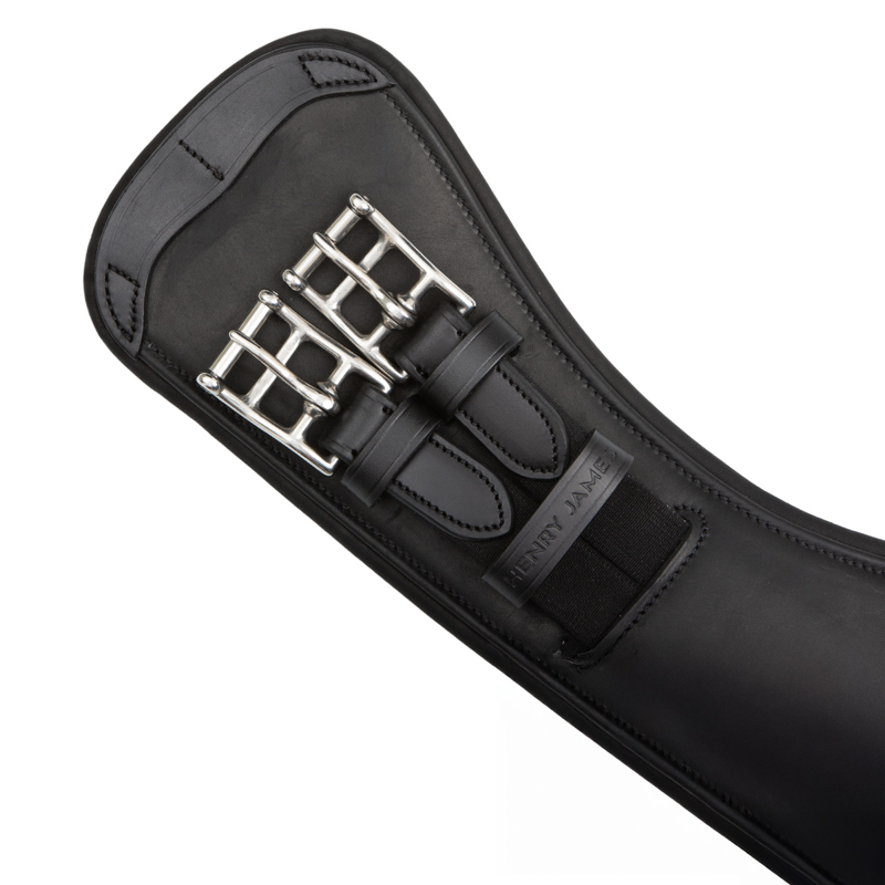 Henry James Freedom Anatomic Short Girth - Black-2