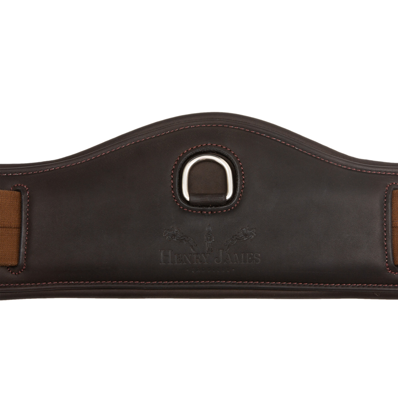 Henry James Freedom Anatomic Short Girth - Havana Brown-3