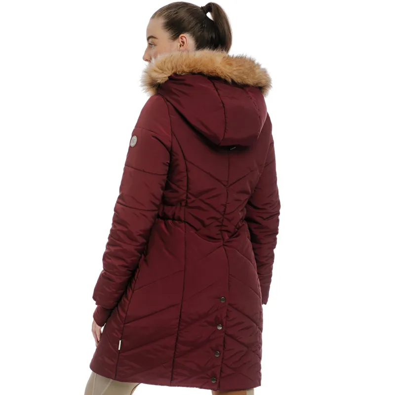 Horseware Fifi Hooded Coat - Port-1