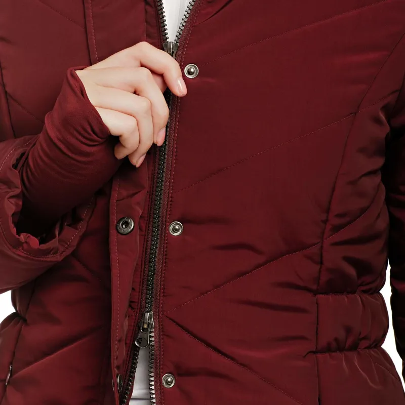 Horseware Fifi Hooded Coat - Port-4