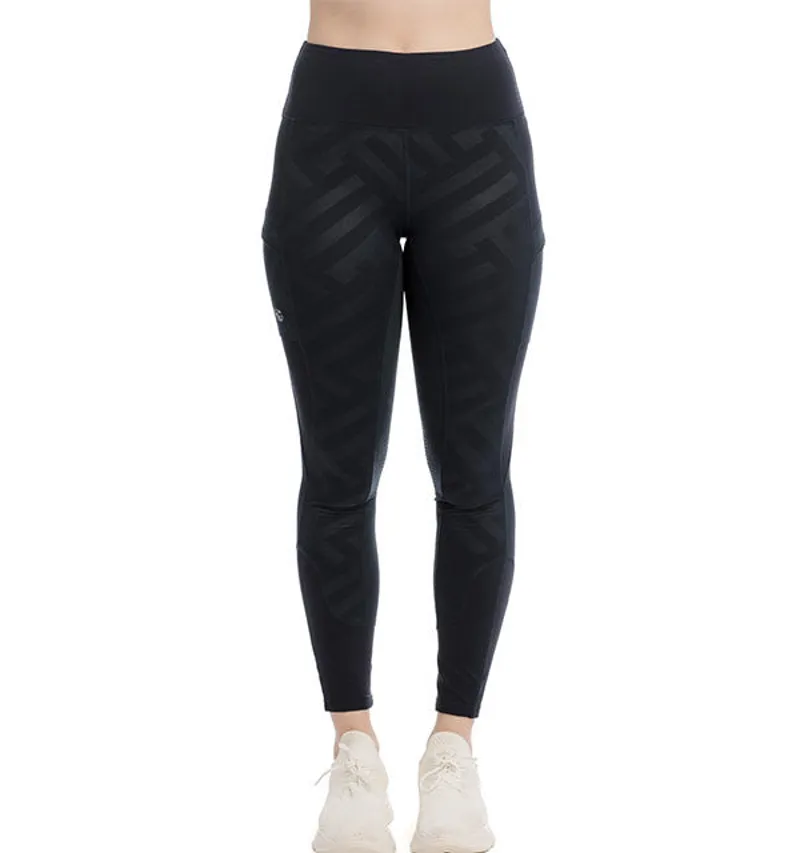 Horseware Winter Riding Tights - Geometric Print-1