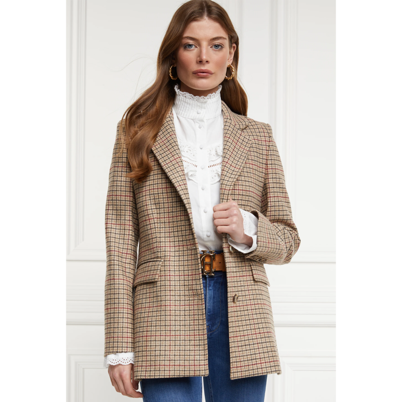 Holland Cooper Audley Lace Blouse - White-7