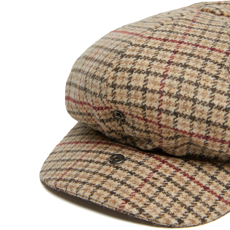 Holland Cooper Baker Boy Tweed Cap - Charlton Tweed-4