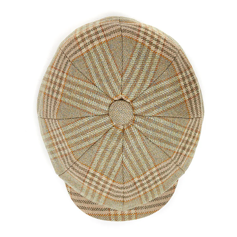 Holland Cooper Baker Boy Tweed Cap - Leveret-1