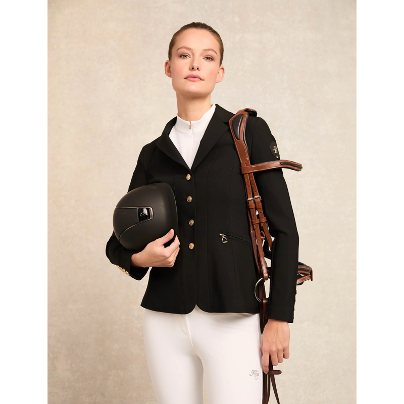 Holland Cooper Burghley Short Sleeve Base Layer - White-3