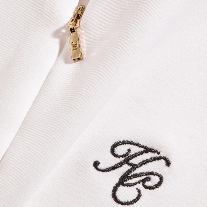 Holland Cooper Burghley Short Sleeve Base Layer - White-6