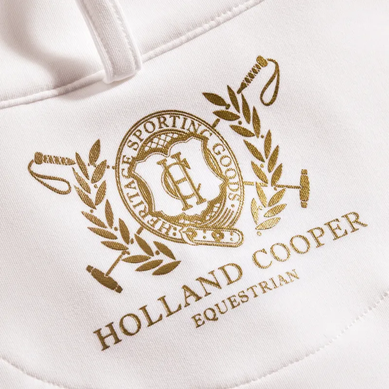 Holland Cooper Burghley Short Sleeve Base Layer - White-5