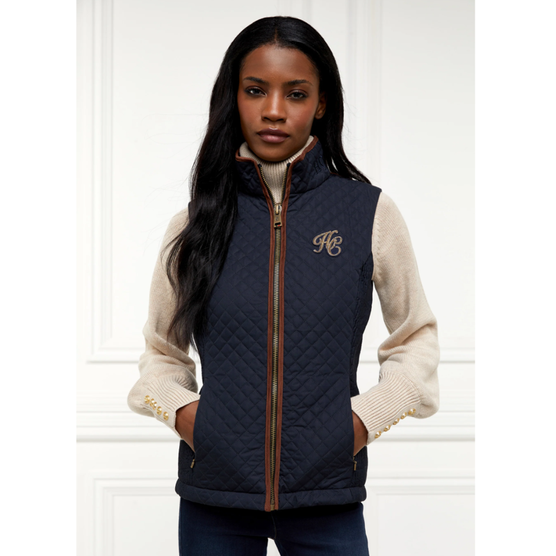 Holland Cooper Cambridge Gilet - Ink Navy-1