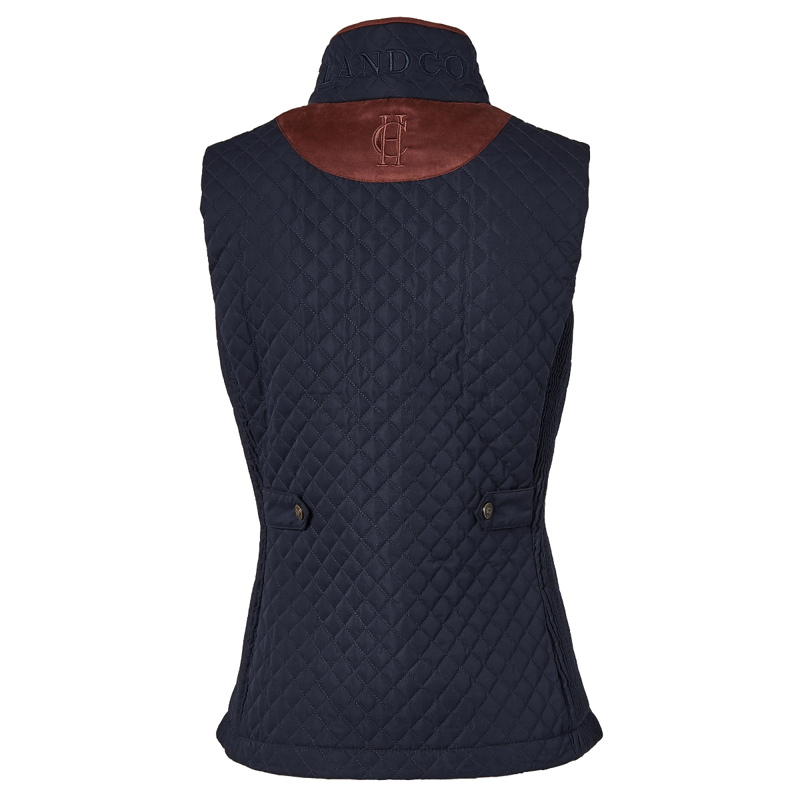 Holland Cooper Cambridge Gilet - Ink Navy-4