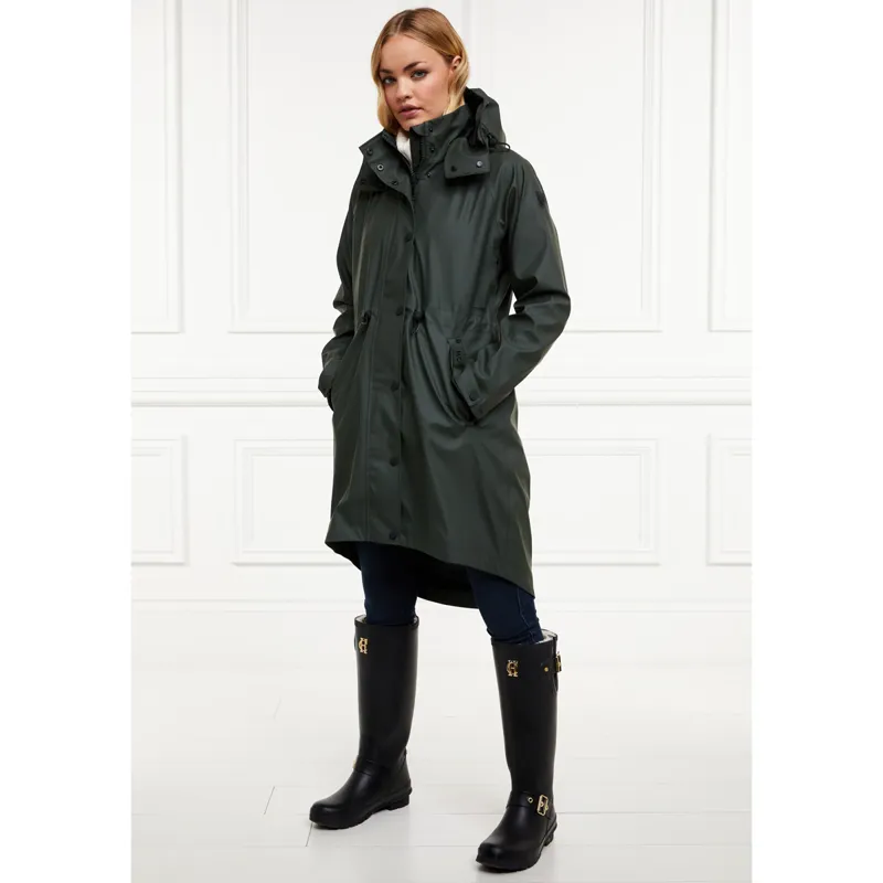 Holland Cooper Chartwell Rain Parka - Evergreen