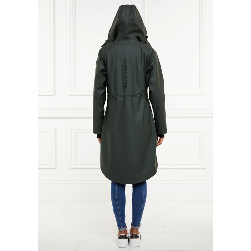 Holland Cooper Chartwell Rain Parka - Evergreen-4
