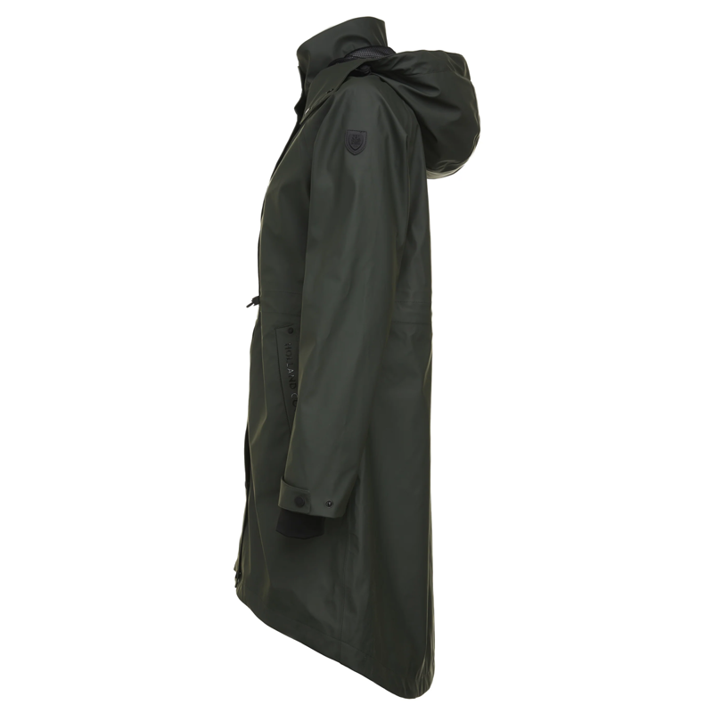 Holland Cooper Chartwell Rain Parka - Evergreen-8