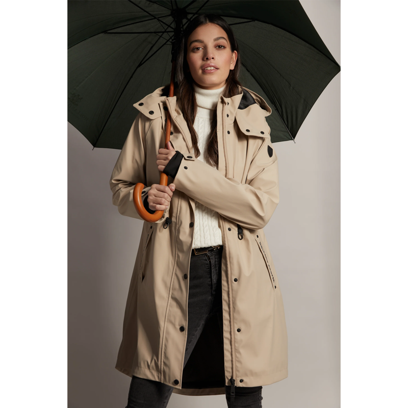 Holland Cooper Chartwell Rain Parka - Stone-6
