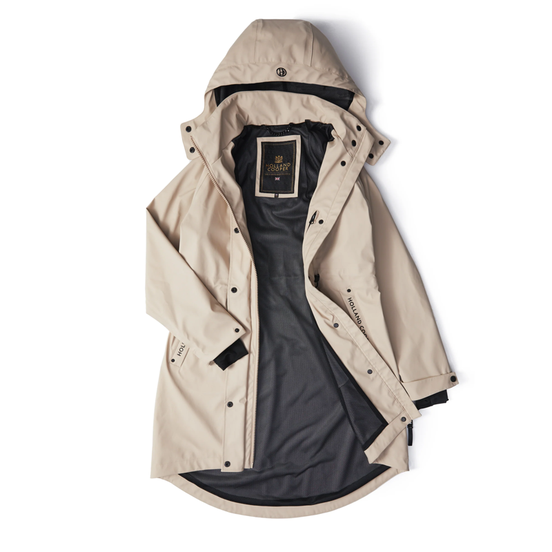 Holland Cooper Chartwell Rain Parka - Stone-5