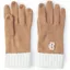 Holland Cooper Chelsea Logo Knitted Gloves - Camel Cream