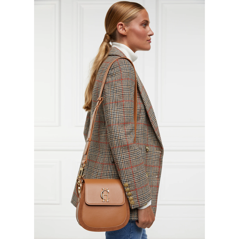 Holland Cooper Chelsea Saddle Bag - Tan-7
