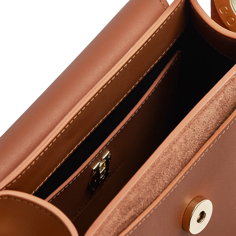 Holland Cooper Chelsea Saddle Bag - Tan-6