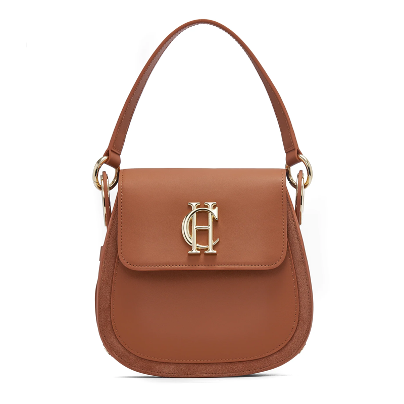 Holland Cooper Chelsea Saddle Bag - Tan-1
