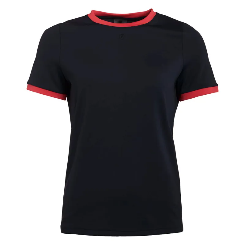 Holland Cooper Chiltern Ringer Tee - Ink Navy-5