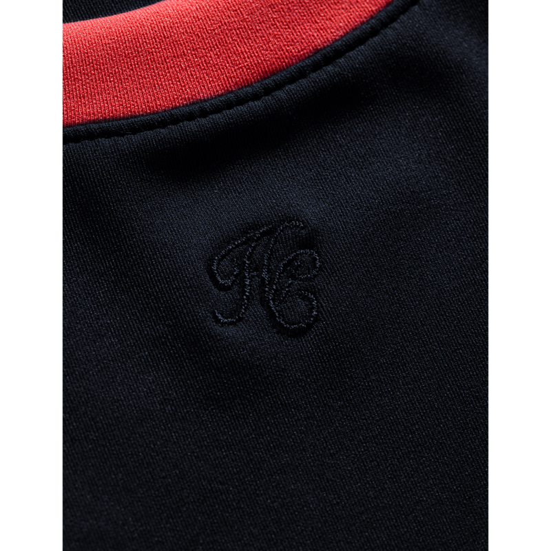 Holland Cooper Chiltern Ringer Tee - Ink Navy-8