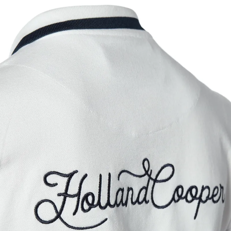 Holland Cooper Classic Polo Shirt - White-5