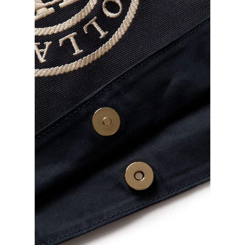 Holland Cooper Classic Shopper - Navy Ecru-6