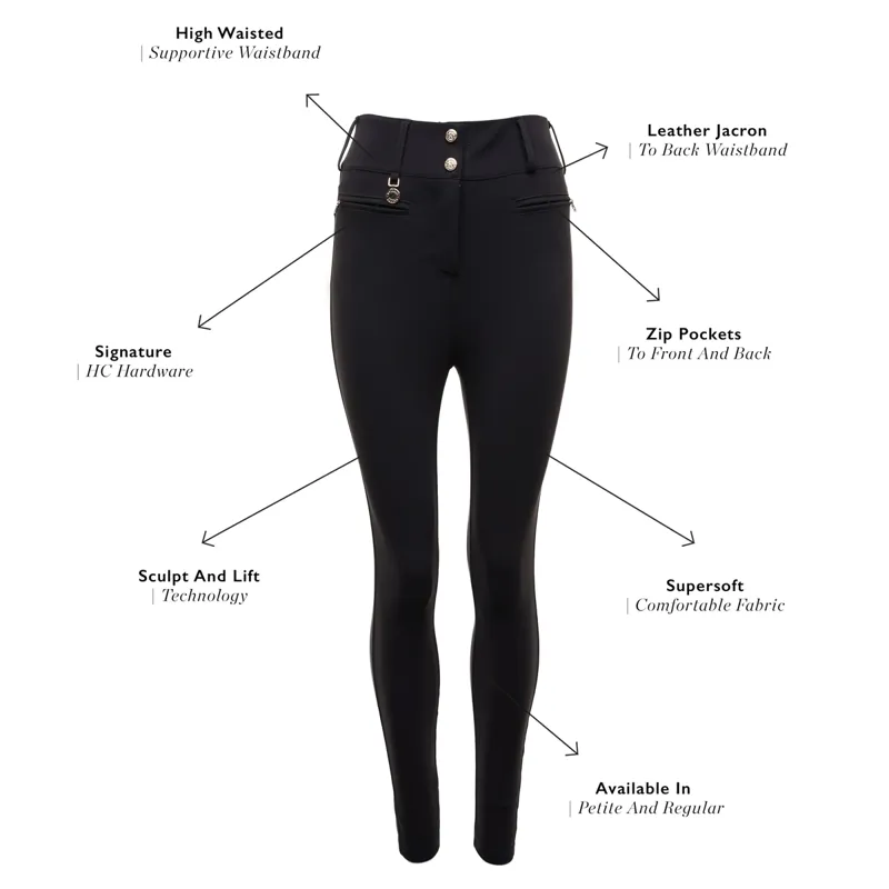 Holland Cooper Contour Trouser - Black-5