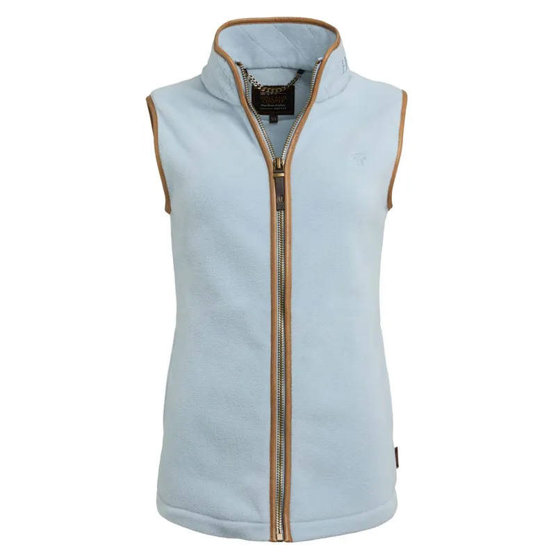 Holland Cooper Country Fleece Gilet - Pale Blue-5