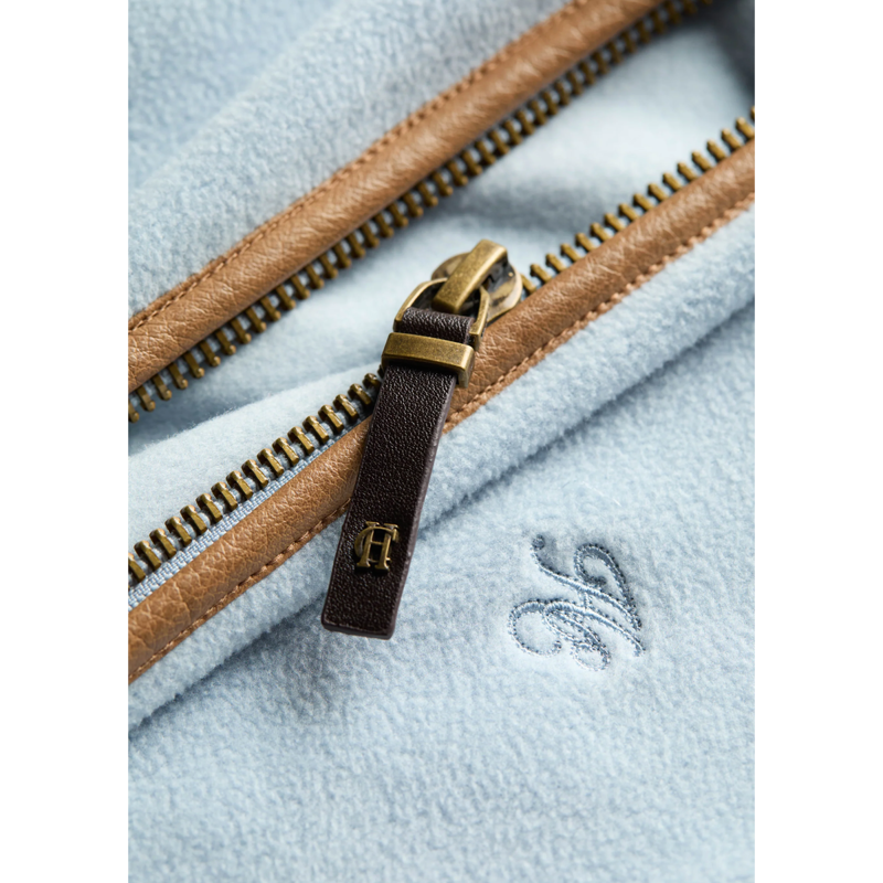 Holland Cooper Country Fleece Gilet - Pale Blue-6