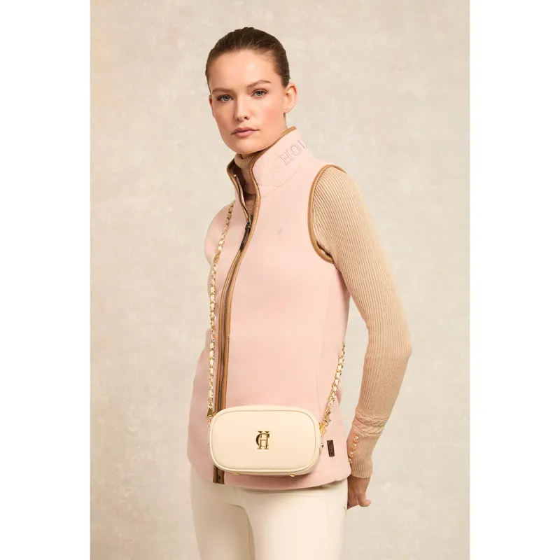 Holland Cooper Country Fleece Gilet - Soft Pink-1