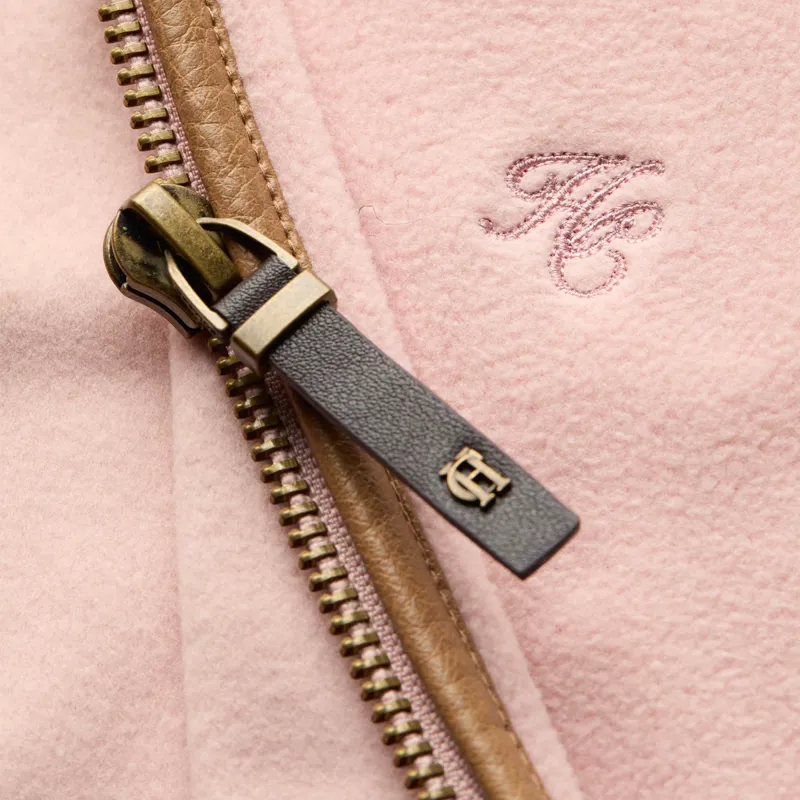 Holland Cooper Country Fleece Gilet - Soft Pink-7
