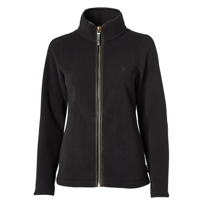 Holland Cooper Country Fleece Jacket - Black-3