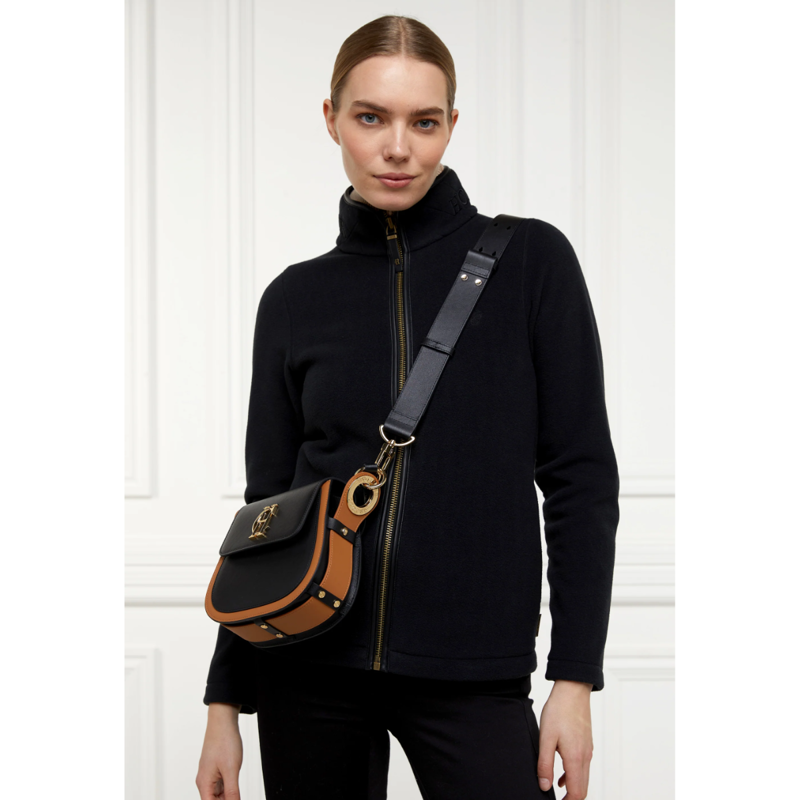 Holland Cooper Country Fleece Jacket - Black-1