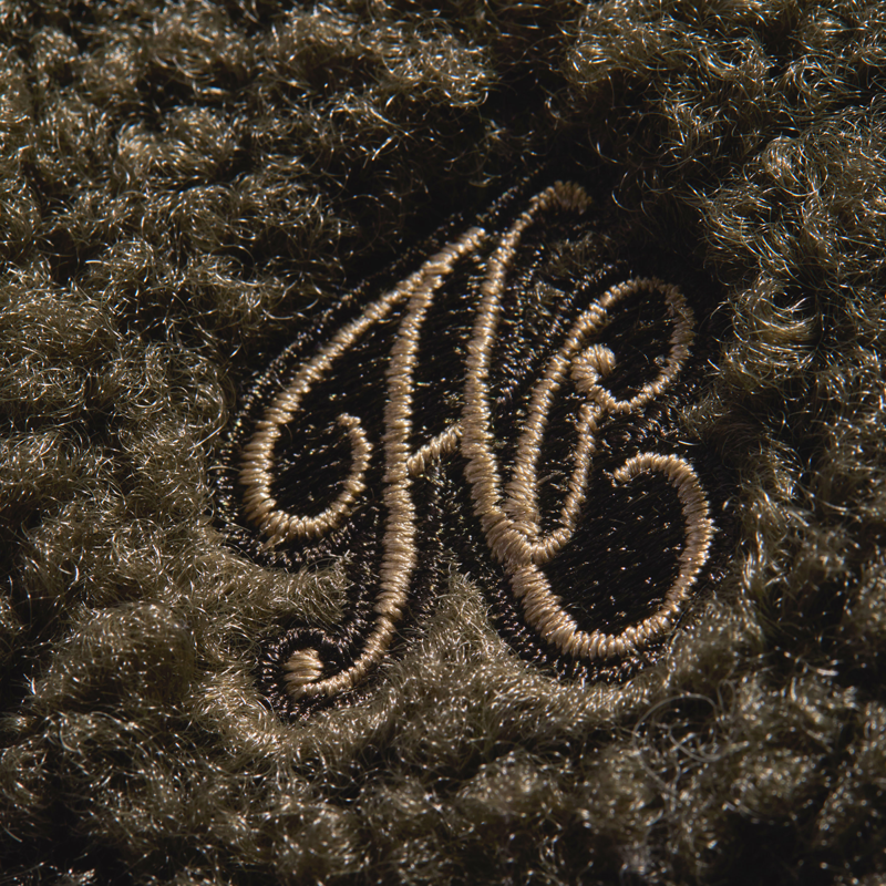 Holland Cooper Country Fleece Quarter Zip - Khaki Borg-8