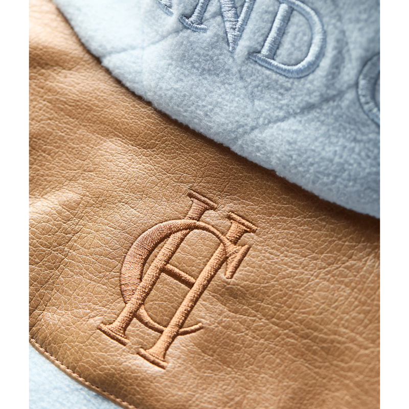 Holland Cooper Country Fleece Quarter Zip - Pale Blue-7