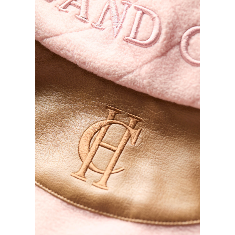 Holland Cooper Country Fleece Quarter Zip - Soft Pink-5