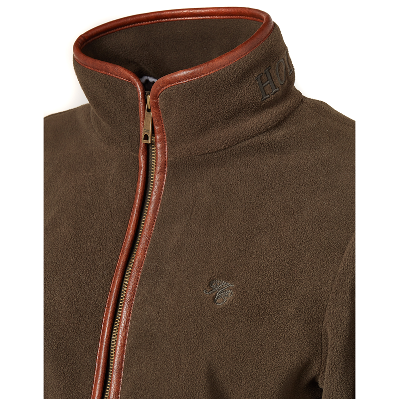 Holland Cooper Country Longline Fleece - Khaki-8