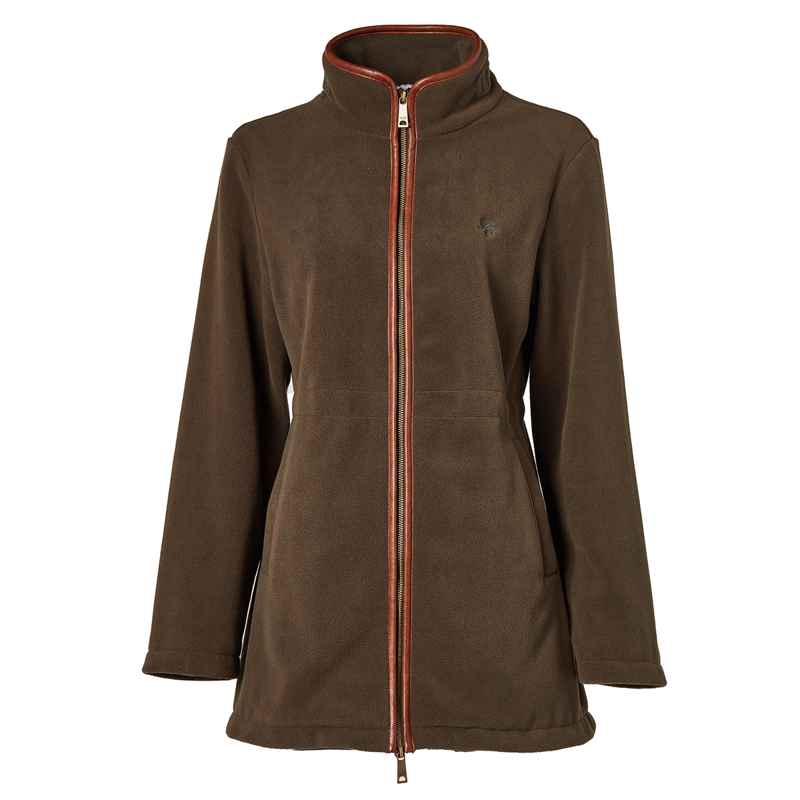 Holland Cooper Country Longline Fleece - Khaki-6