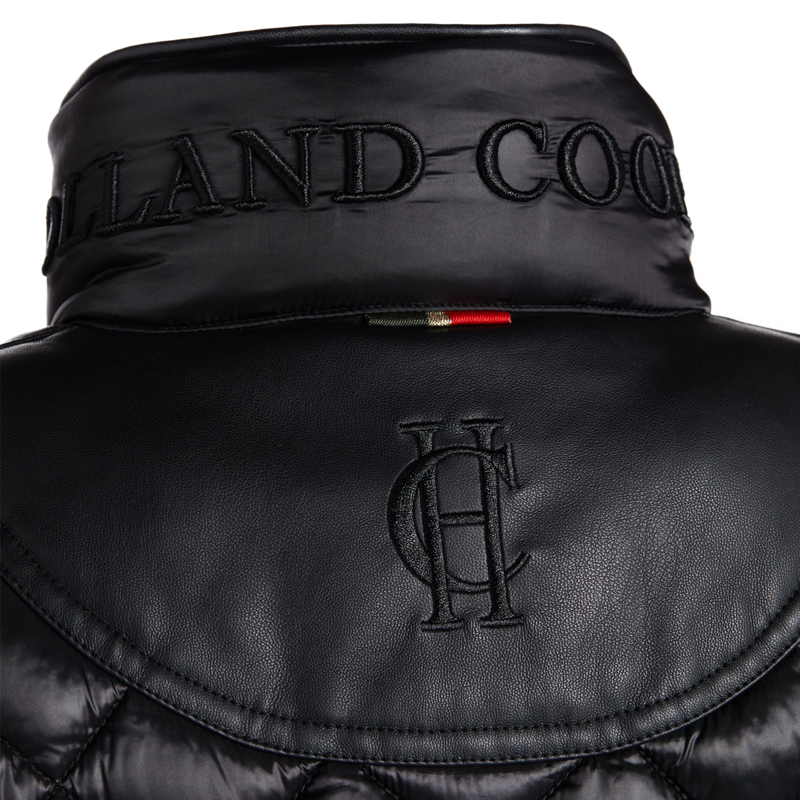 Holland Cooper Diamond Quilt Classic Jacket - Black-4