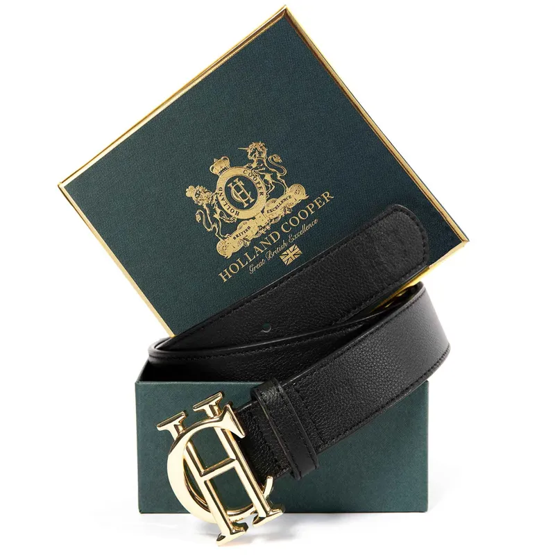 Holland Cooper HC Classic Belt - Black Gold