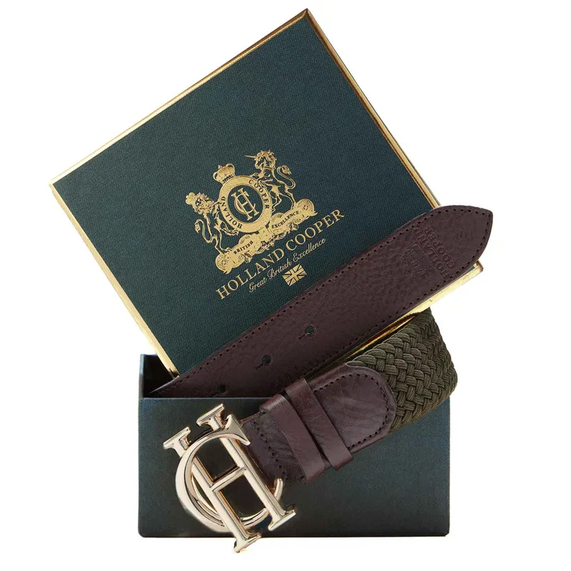 Holland Cooper HC Heritage Belt - Forest Green