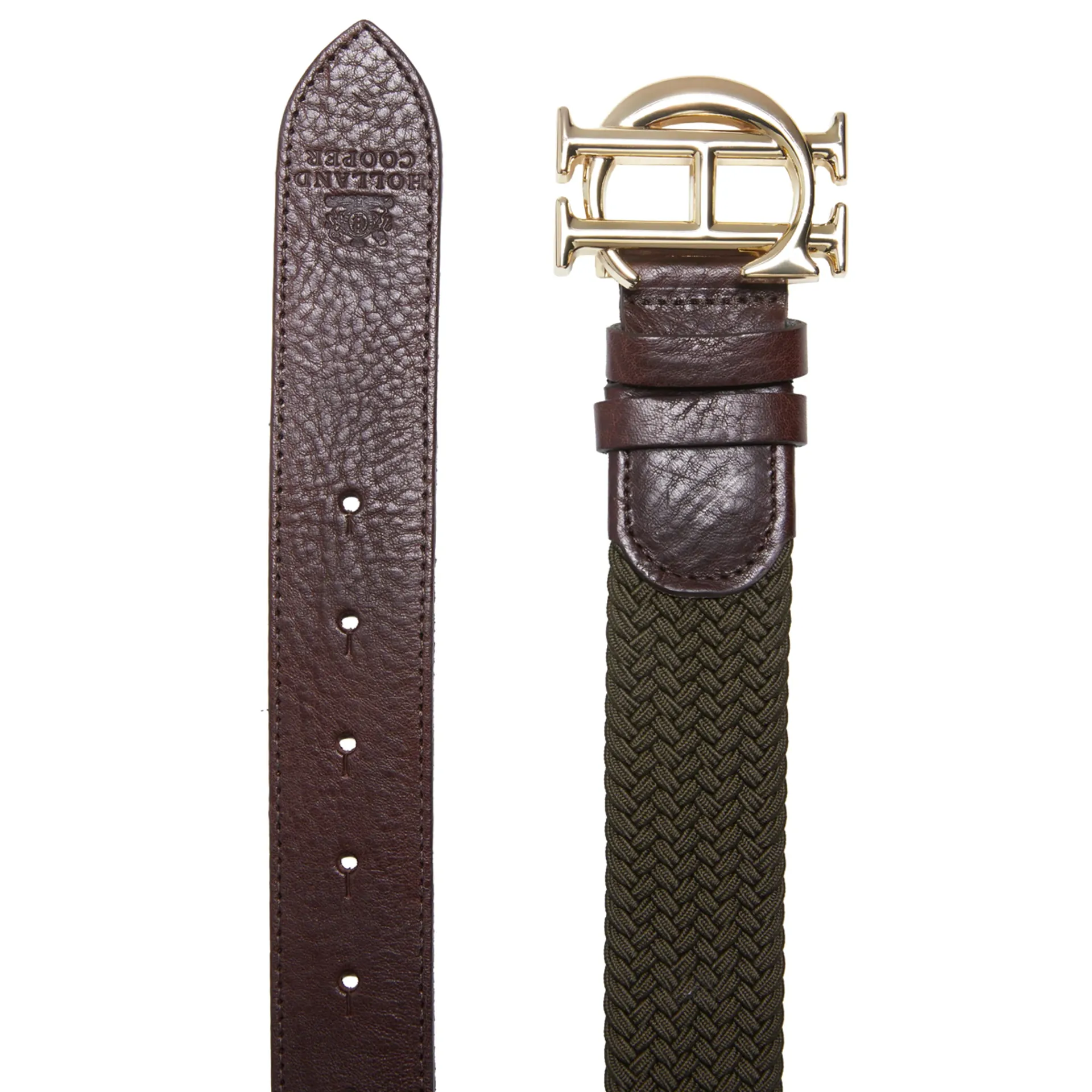 Holland Cooper HC Heritage Belt - Forest Green