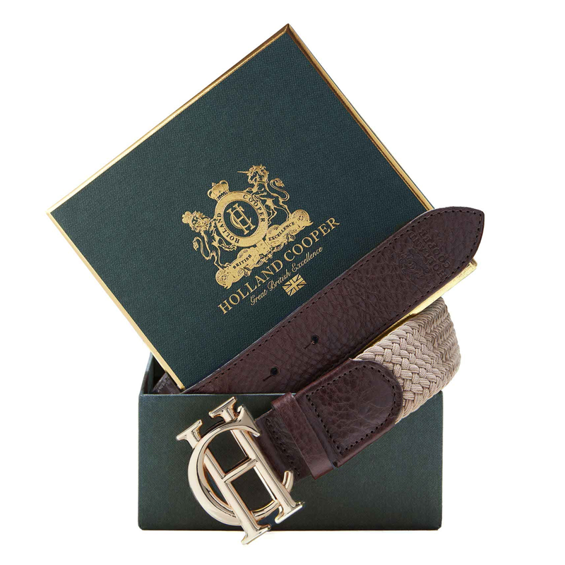 Holland Cooper HC Heritage Belt - Taupe-1