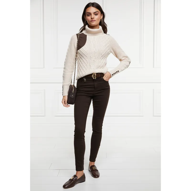 Holland Cooper Jodhpur Jean - Chocolate