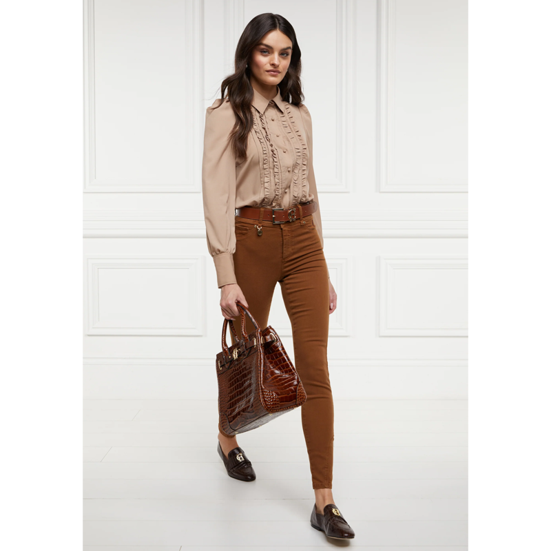 Holland Cooper Jodhpur Jean - Dark Caramel-1