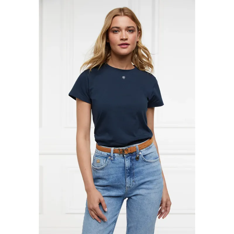 Holland Cooper Monogram Tee - Ink Navy